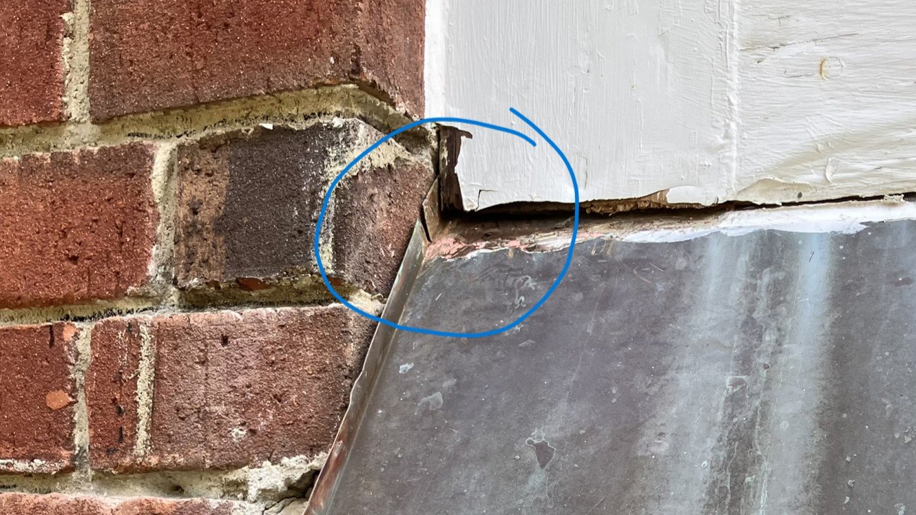 copper rib panel cut leak